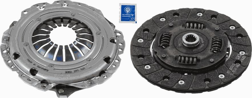 SACHS 3 000 838 901 - Комплект сцепления autospares.lv