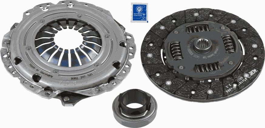 SACHS 3000 838 101 - Комплект сцепления autospares.lv