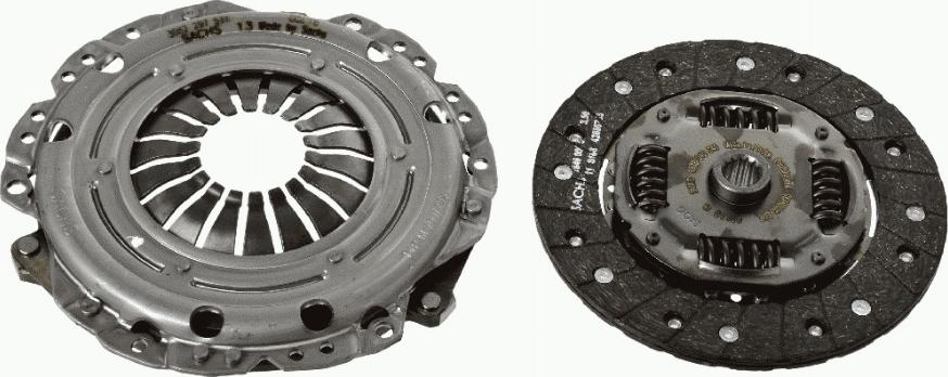 SACHS 3 000 838 801 - Комплект сцепления autospares.lv