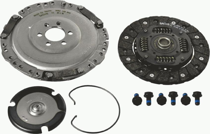 SACHS 3 000 824 501 - Комплект сцепления autospares.lv