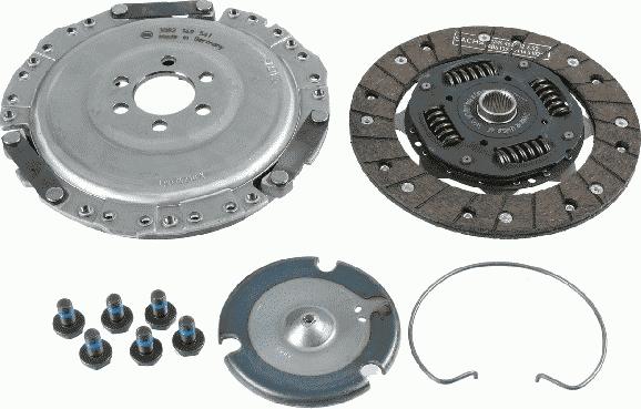 SACHS 3 000 822 601 - Комплект сцепления autospares.lv