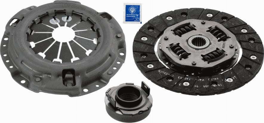 SACHS 3 000 390 002 - Комплект сцепления autospares.lv