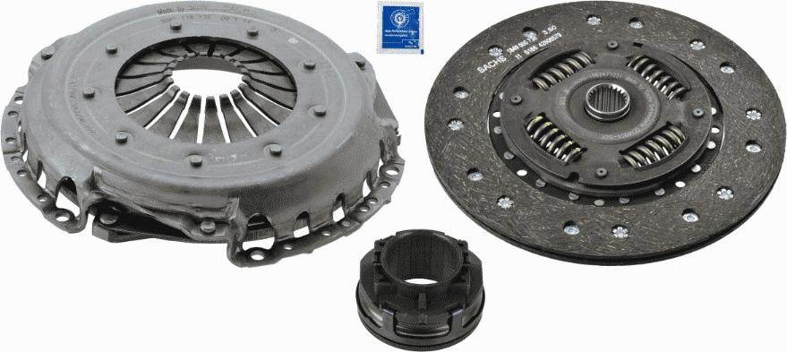 SACHS 3 000 386 001 - Комплект сцепления autospares.lv