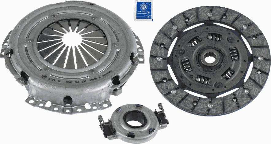 SACHS 3000 333 001 - Комплект сцепления autospares.lv