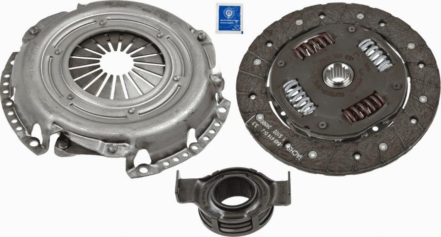 SACHS 3 000 329 001 - Комплект сцепления autospares.lv