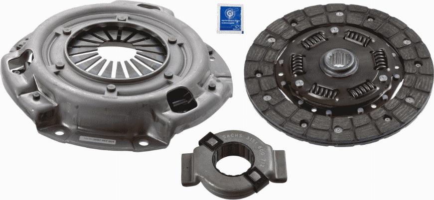 SACHS 3000 202 002 - Комплект сцепления autospares.lv