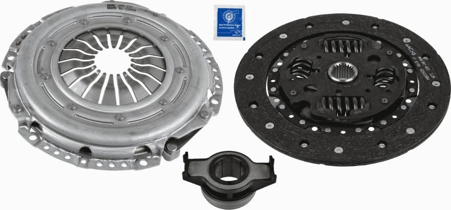 SACHS 3 000 706 102 - Комплект сцепления autospares.lv