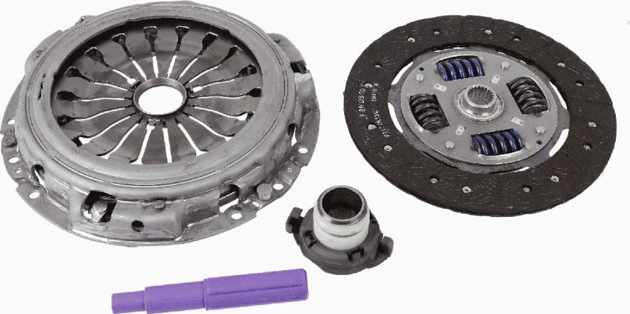 SACHS 3000 738 001 - Комплект сцепления autospares.lv