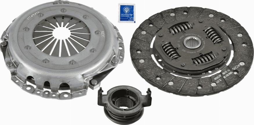 SACHS 3 000 774 001 - Комплект сцепления autospares.lv