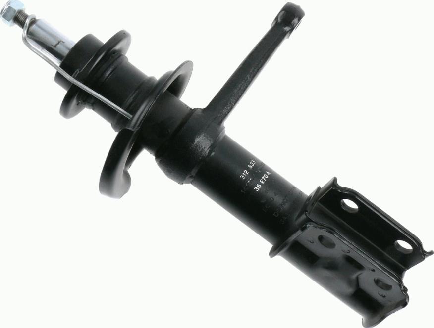 SACHS 312 833 - Амортизатор autospares.lv