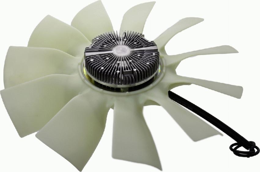 SACHS 2166 502 002 - Сцепление, вентилятор радиатора autospares.lv
