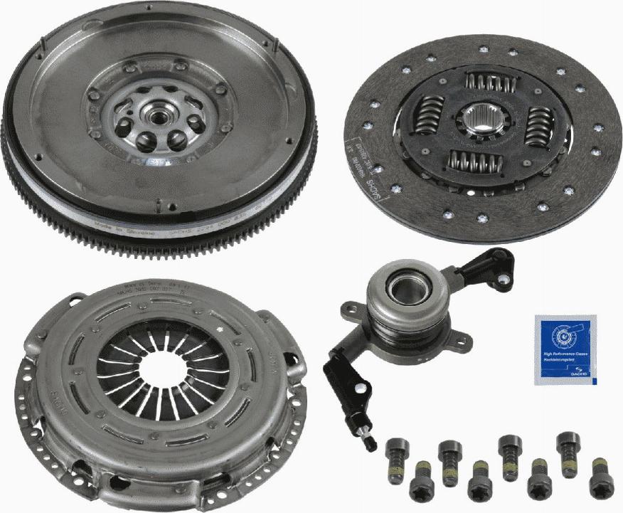 SACHS 2290 601 099 - Комплект сцепления autospares.lv