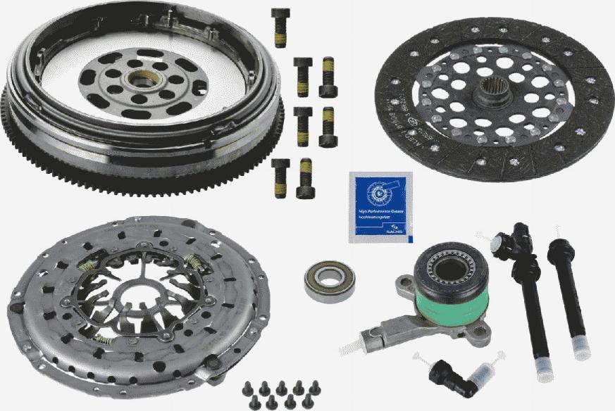 SACHS 2290 601 096 - Комплект сцепления autospares.lv