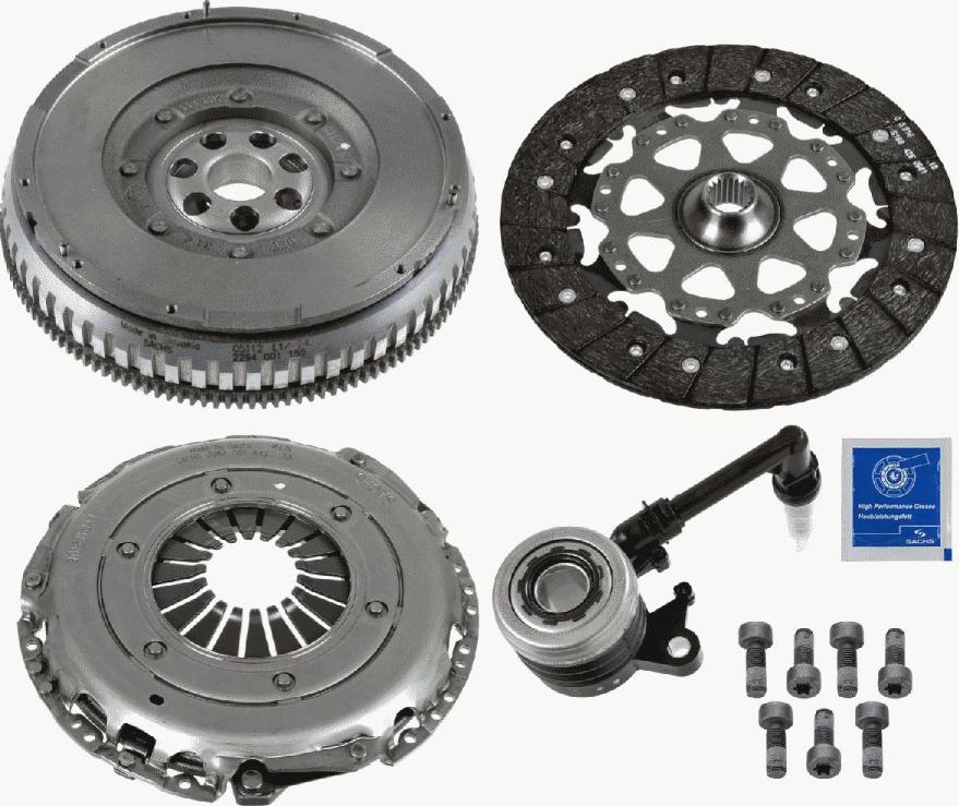 SACHS 2290 601 092 - Комплект сцепления autospares.lv