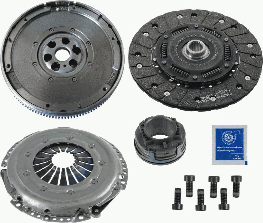 SACHS 2290 601 045 - Комплект сцепления autospares.lv