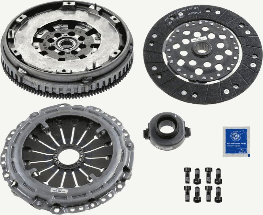 SACHS 2290 601 040 - Комплект сцепления autospares.lv