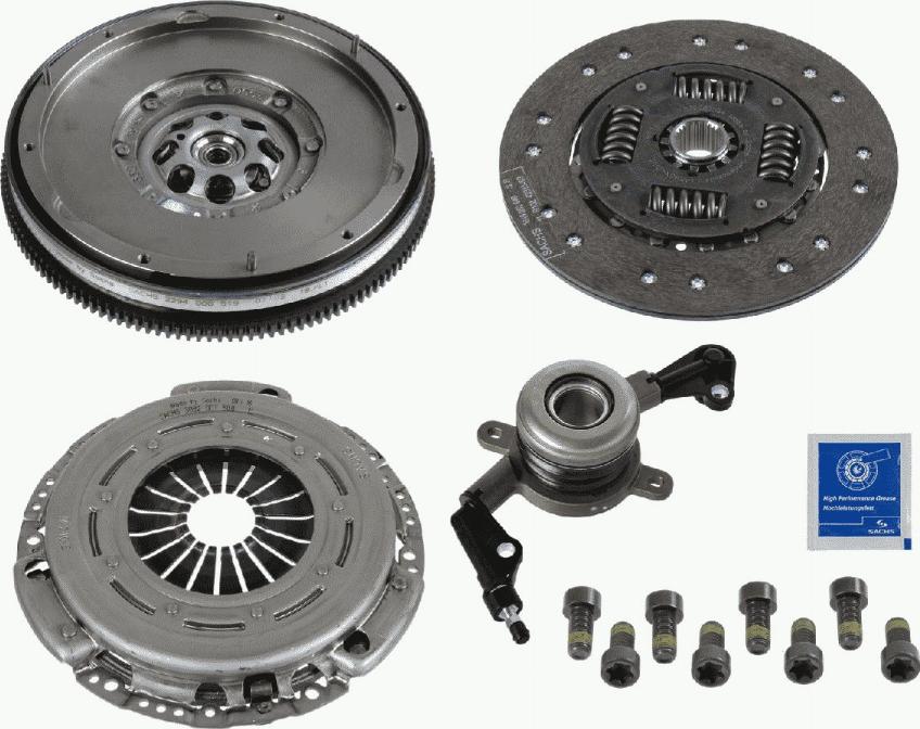 SACHS 2290 601 011 - Комплект сцепления autospares.lv