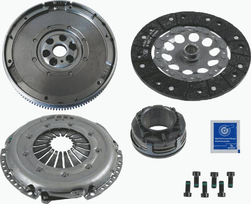 SACHS 2290 601 032 - Комплект сцепления autospares.lv