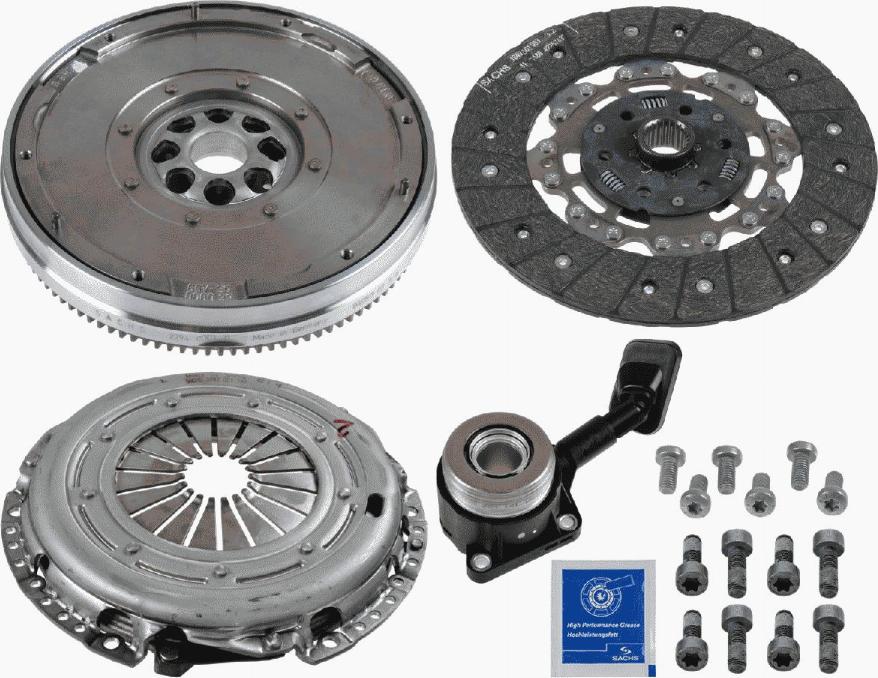 SACHS 2290 601 020 - Комплект сцепления autospares.lv