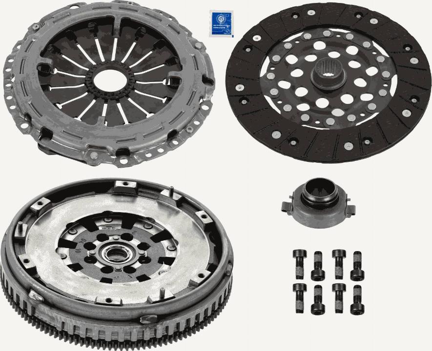 SACHS 2290 601 140 - Комплект сцепления autospares.lv