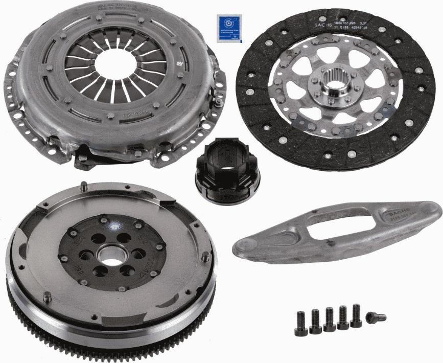 SACHS 2290 601 122 - Комплект сцепления autospares.lv