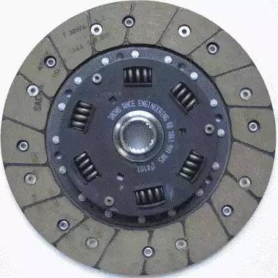 Sachs Performance 881861 999845 - Диск сцепления, фрикцион autospares.lv