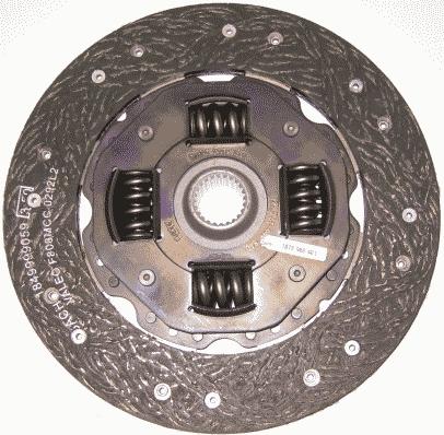 Sachs Performance 881861 999840 - Диск сцепления, фрикцион autospares.lv