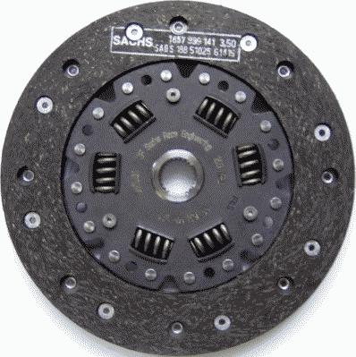 Sachs Performance 881861 999836 - Диск сцепления, фрикцион autospares.lv