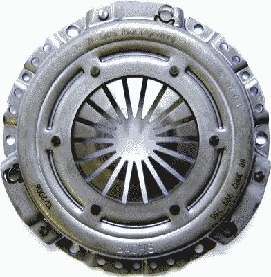 Sachs Performance 883082 999755 - Нажимной диск сцепления autospares.lv