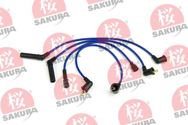 SAKURA 912-00-8350 SW - Комплект проводов зажигания autospares.lv
