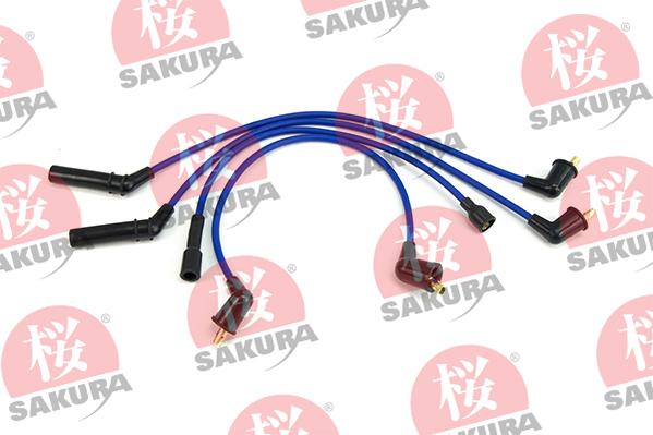 SAKURA 912-00-8351 SW - Комплект проводов зажигания autospares.lv