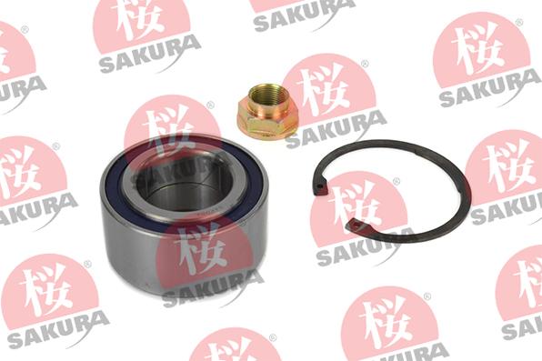 SAKURA 4106640 - Подшипник ступицы колеса, комплект autospares.lv