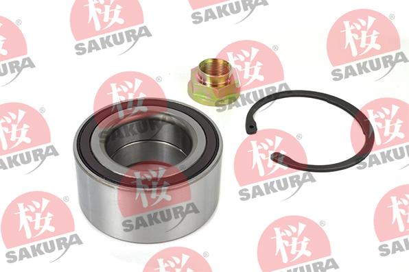 SAKURA 4106705 - Подшипник ступицы колеса, комплект autospares.lv