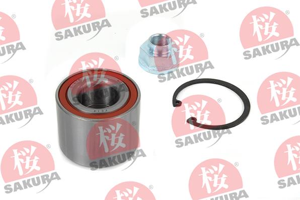 SAKURA 4107072 - Подшипник ступицы колеса, комплект autospares.lv