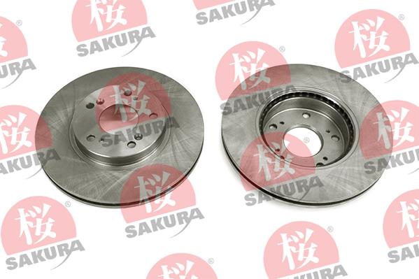 SAKURA 604-40-6696 - Тормозной диск autospares.lv