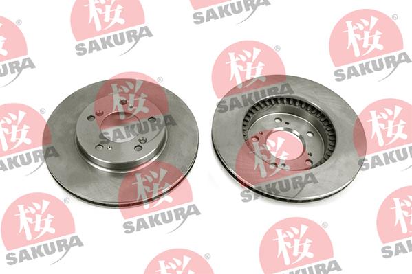 SAKURA 604-40-6645 - Тормозной диск autospares.lv