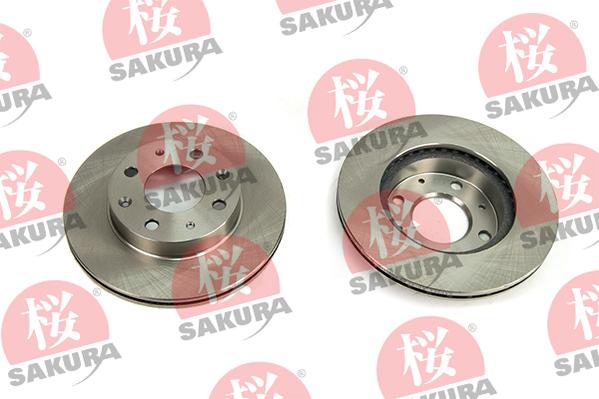 SAKURA 604-40-6640 - Тормозной диск autospares.lv