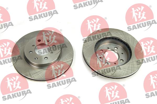 SAKURA 604-40-6670 - Тормозной диск autospares.lv