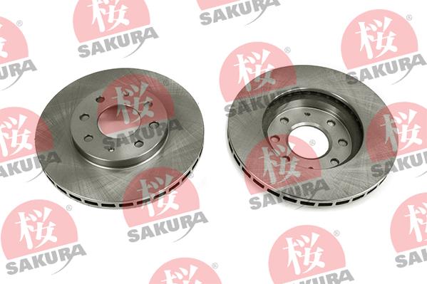 SAKURA 604-50-4215 - Тормозной диск autospares.lv