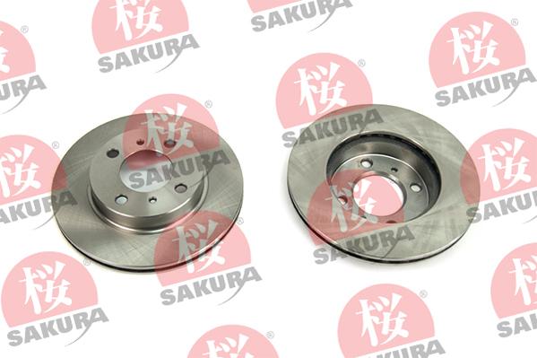 SAKURA 604-50-4270 - Тормозной диск autospares.lv