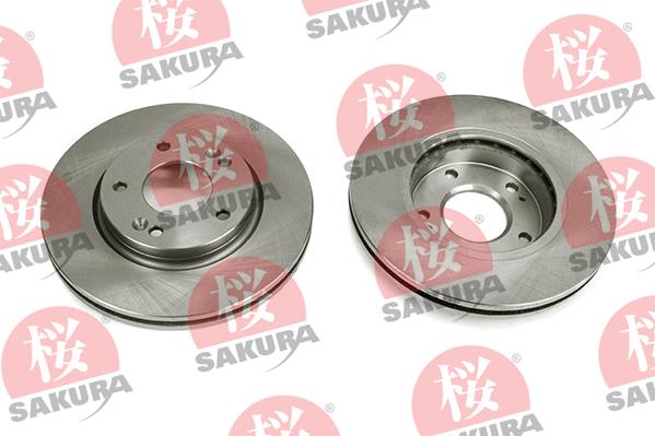 SAKURA 604-05-4643 - Тормозной диск autospares.lv