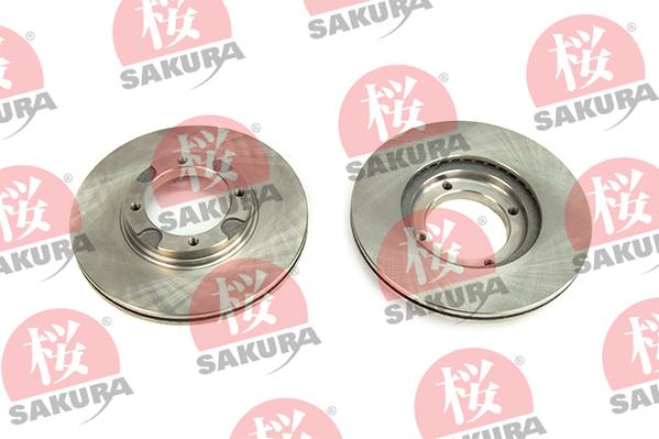 SAKURA 604-05-4600 - Тормозной диск autospares.lv