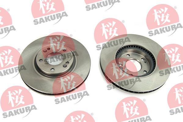 SAKURA 604-05-4712 - Тормозной диск autospares.lv