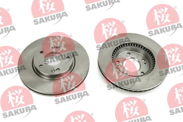 SAKURA 604-05-4720 - Тормозной диск autospares.lv