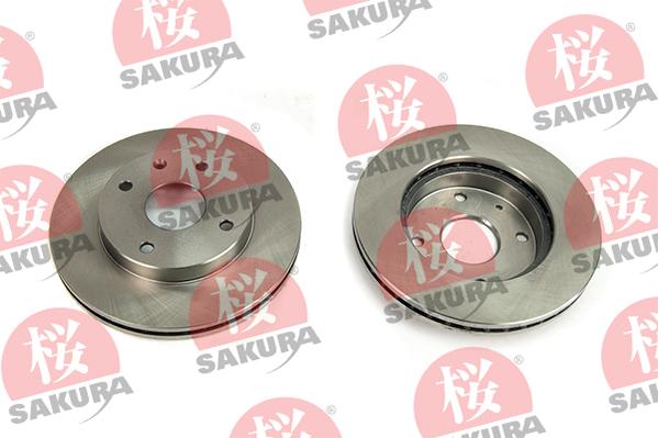 SAKURA 604-00-8360 - Тормозной диск autospares.lv