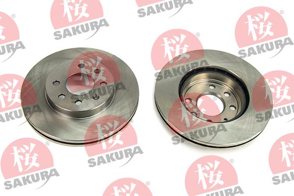 SAKURA 604-00-8310 - Тормозной диск autospares.lv