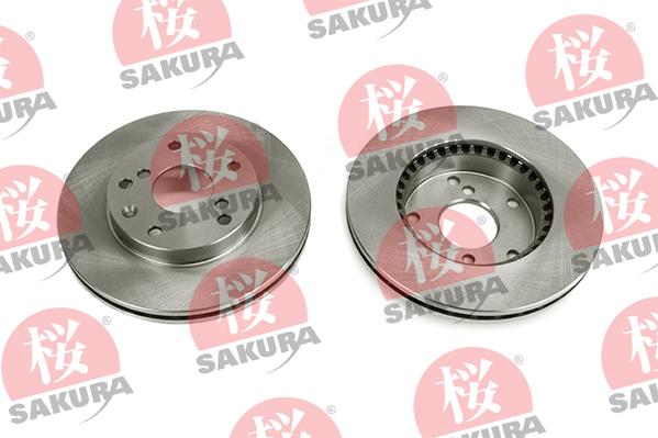 SAKURA 604-00-8330 - Тормозной диск autospares.lv