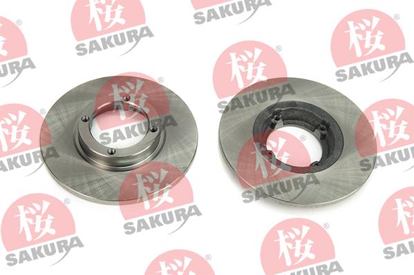 SAKURA 604-00-8322 - Тормозной диск autospares.lv