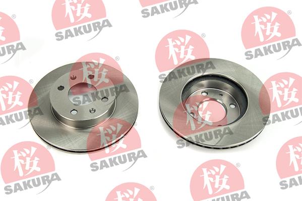 SAKURA 604-03-8817 - Тормозной диск autospares.lv