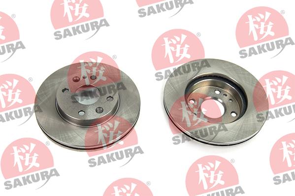 SAKURA 604-03-8830 - Тормозной диск autospares.lv